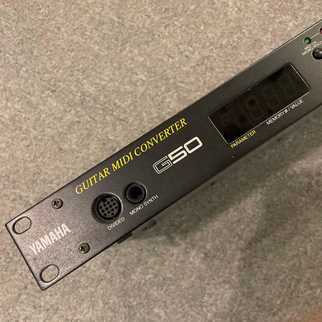 YAMAHA G50 ギター/ベース MIDIコンバーター 電池交換済 送料込 - メルカリ