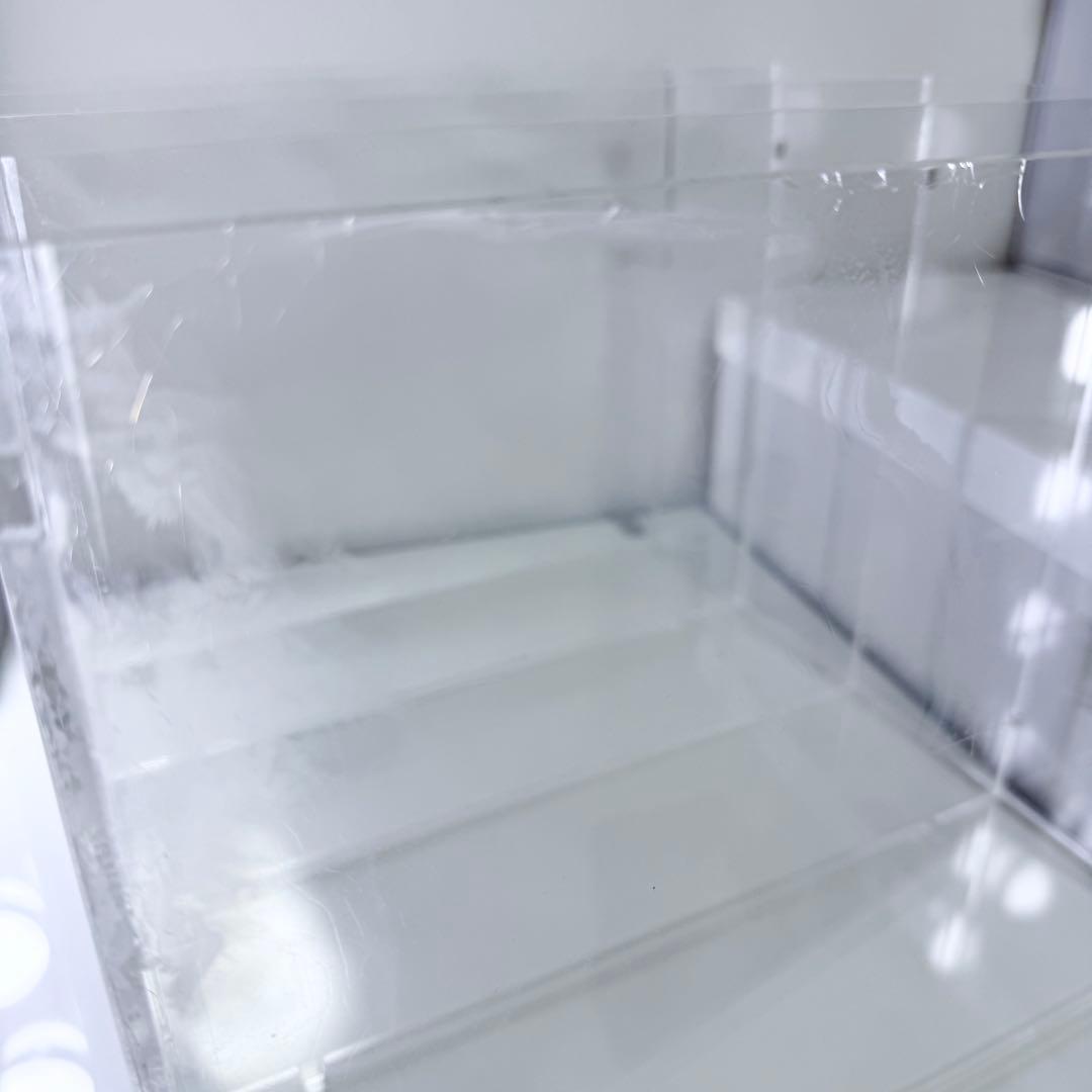 BeautINIT ビューティイニット 透明アクリルメイク収納ボックス 4段