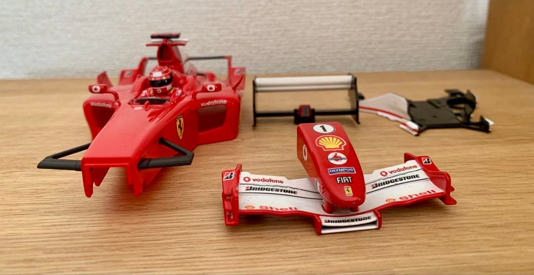 ミニッツ 京商　F1 ボディー　フェラーリ　メルセデス