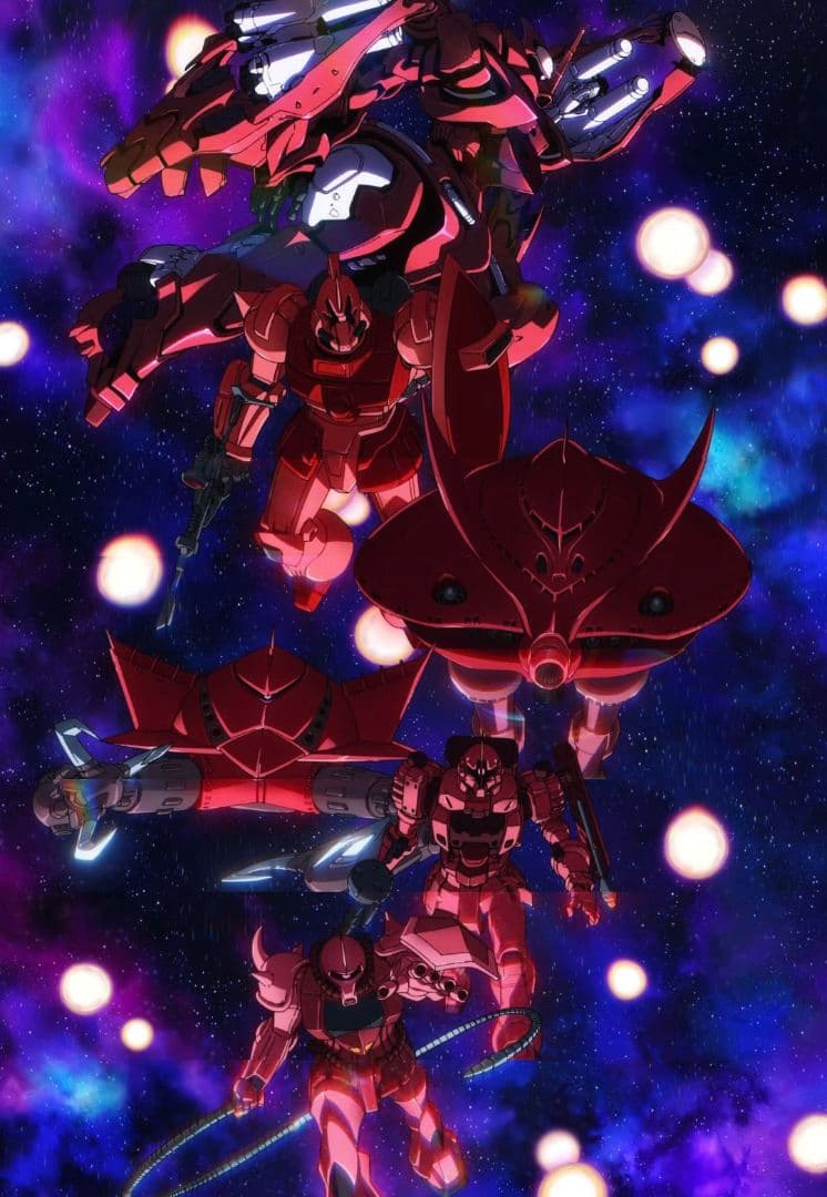 ジークアクス最終回に登場したHG1/144シャア専用5体セット