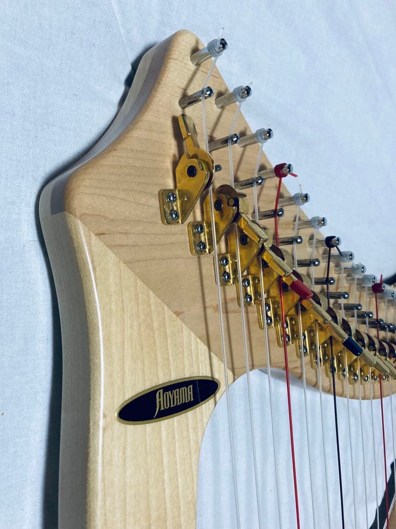 AOYAMA 25S 青山ハープ 25弦 コンパクト ノンペダル 軽量 ケース付