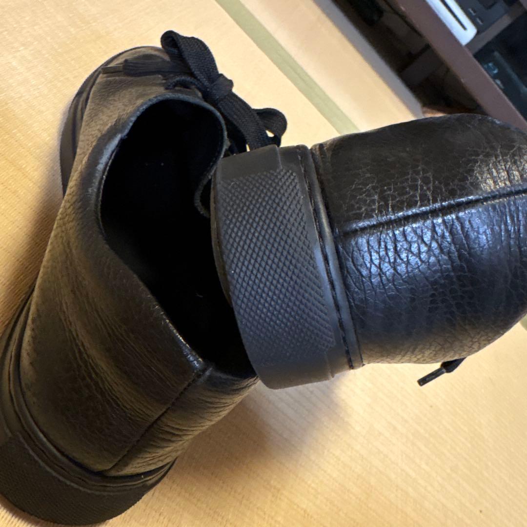 Soloviere 40ブラック レザー スニーカー