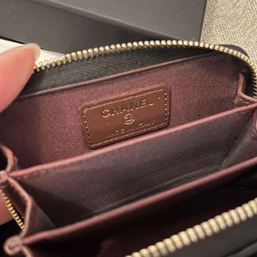 CHANEL パース　キャビアスキン