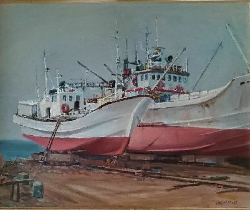 F15漁船ドックへ