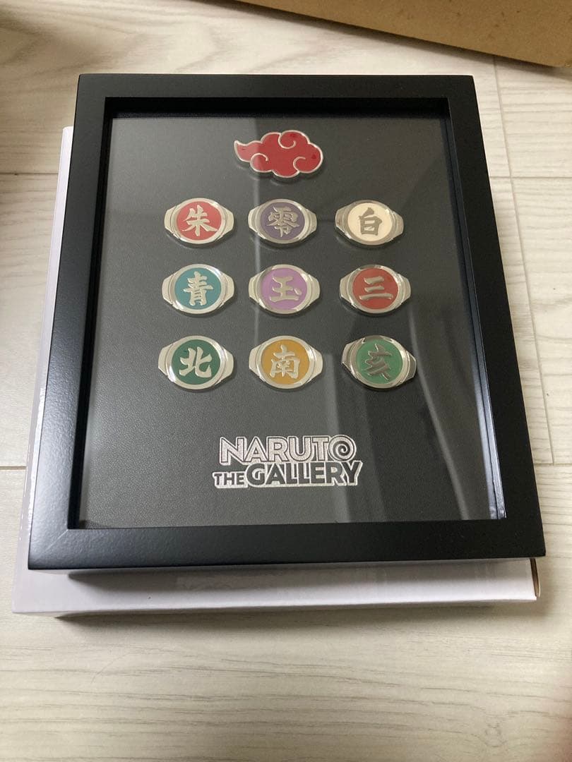 暁 ピンズセット NARUTO THE GALLERY