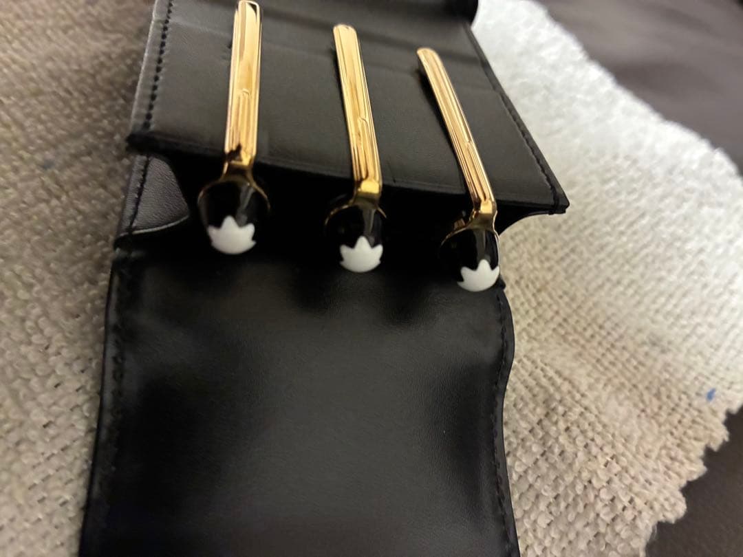 ◾️MONT BLANC モンブラン◾️SIENA シエナ◾️3本差しペンケース◾️