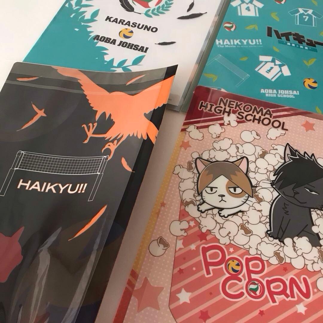 27点】 ハイキュー クリアファイル 日向 影山 月島 及川 岩泉 黒尾 研磨