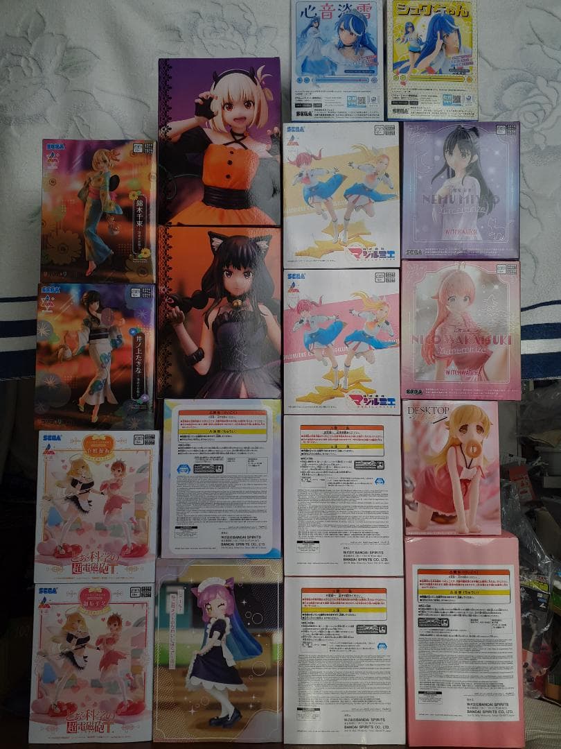 美少女プライズフィギュアセット（18体セット）