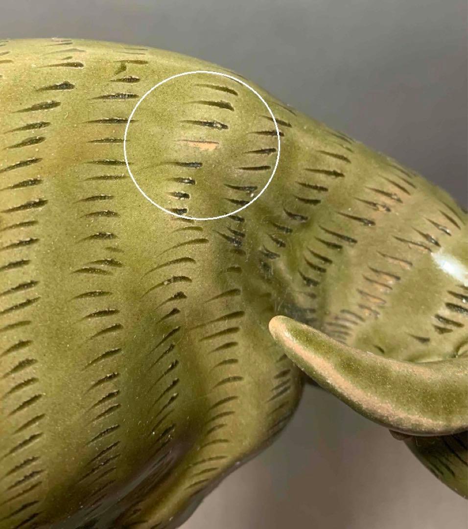 中国 牛置物　f2220606