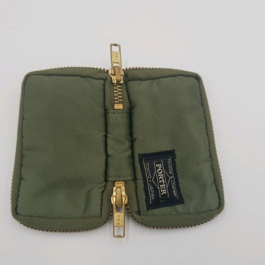 美品】PORTER ポーター キーケース セージグリーン タンカー 希少