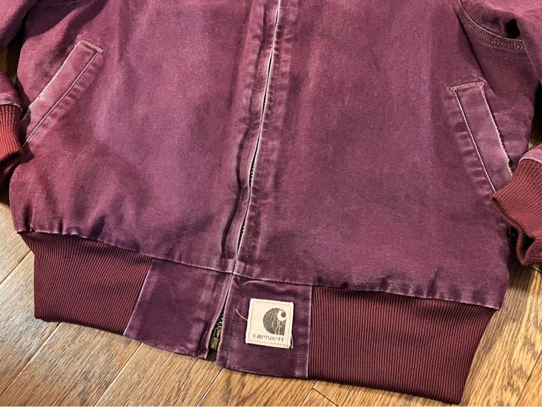 超希少】1996年 カーハート サンタフェジャケット JQ2246 ワイン M