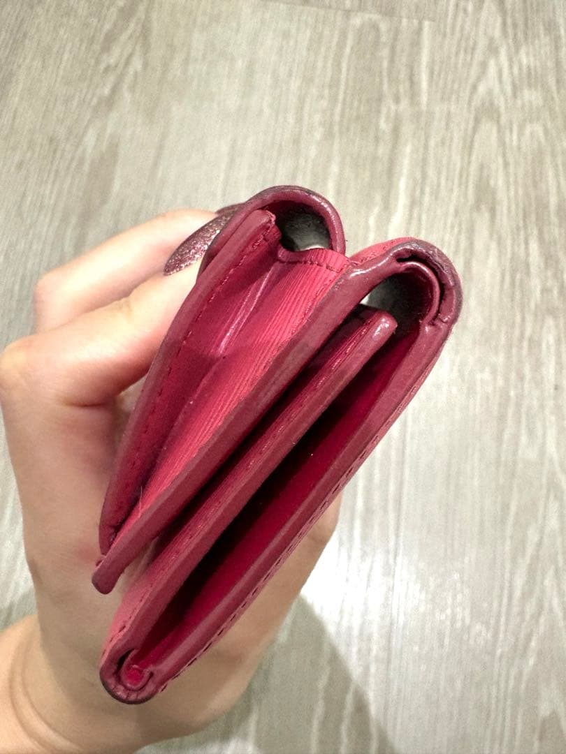 最終値下げ⭐︎PRADA ピンク 三つ折り財布