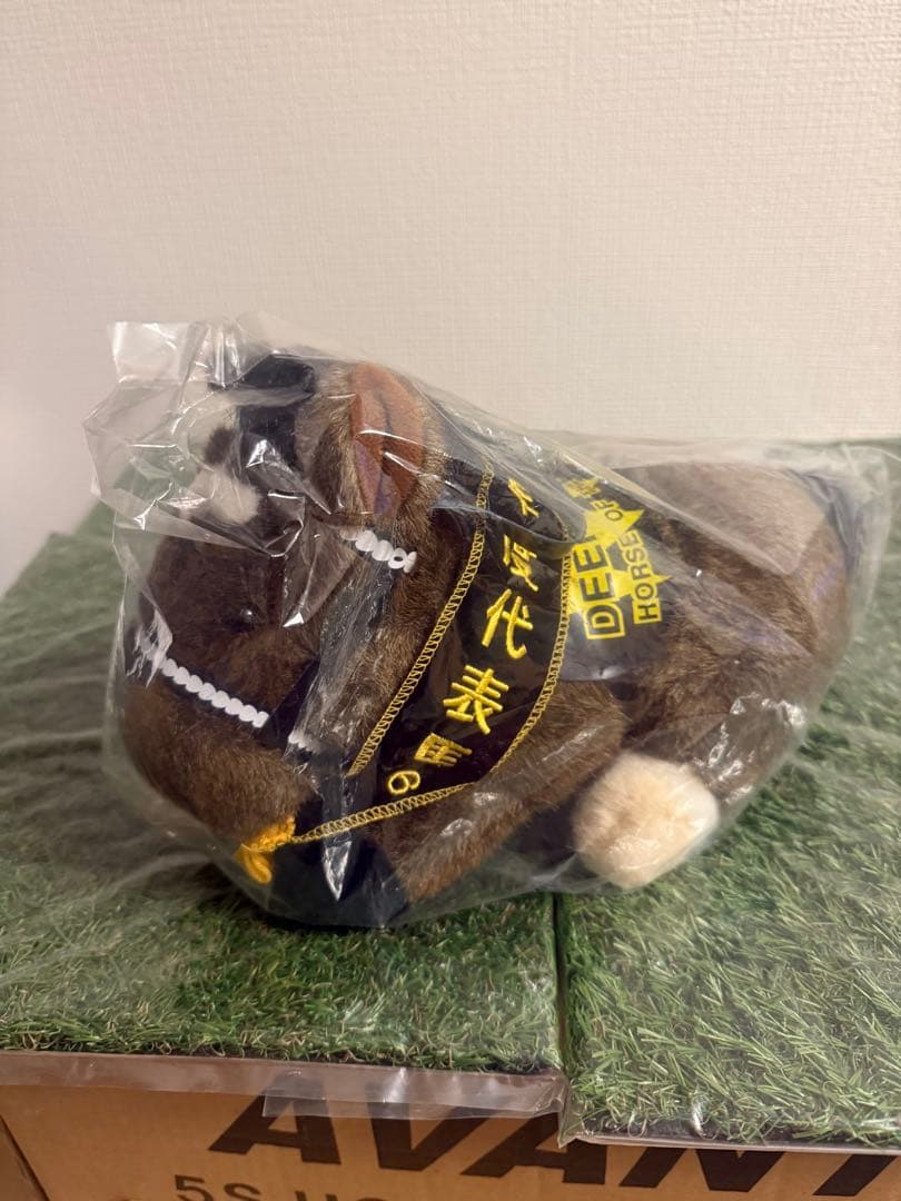 AVANTI社製 Sサイズ　ぬいぐるみ 馬ぐるみ　ディープインパクト　年度代表馬