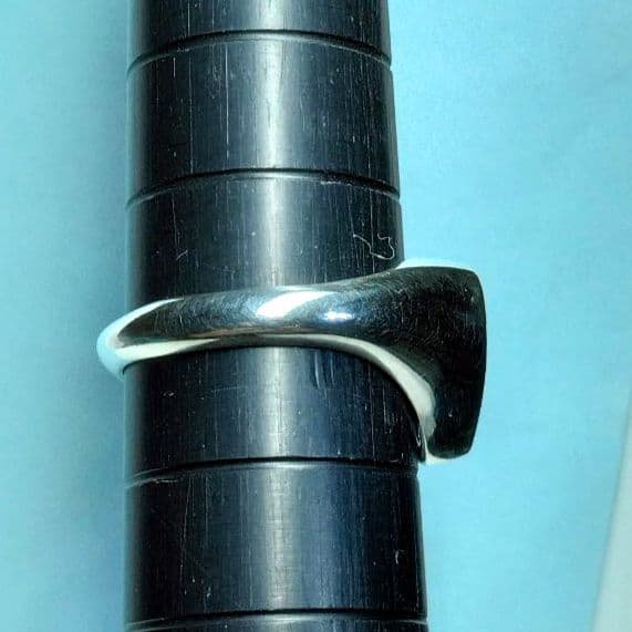 ティファニーリターントゥーハートリング　8号　新品仕上げ　ほぼ無傷未使用に近い