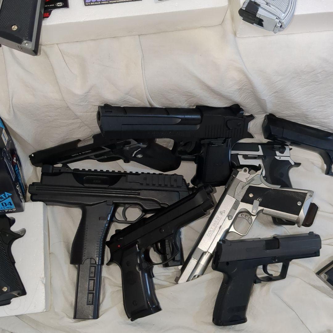 1000円オークション　ジャンク　エアガン大量まとめてセット　ミリタリー