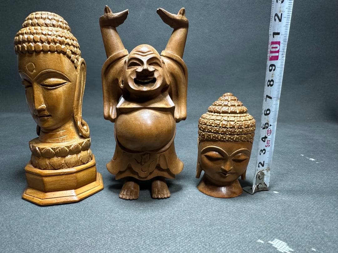 インド 白檀 木彫り 仏像 仏教美術 仏像 骨董 木像 木製 密教 置物