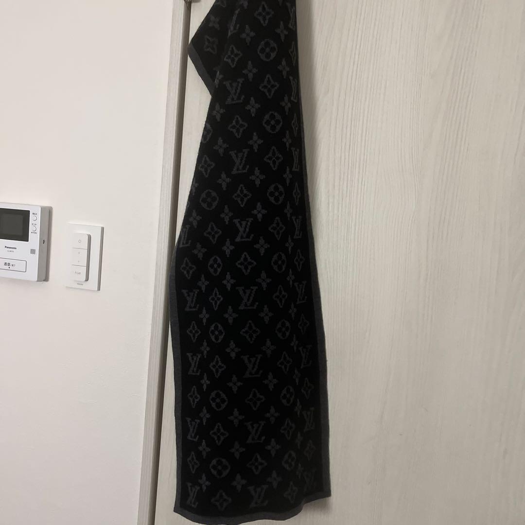 LOUIS VUITTON エシャルブニットモノグラムストライプ/マフラー - メルカリ