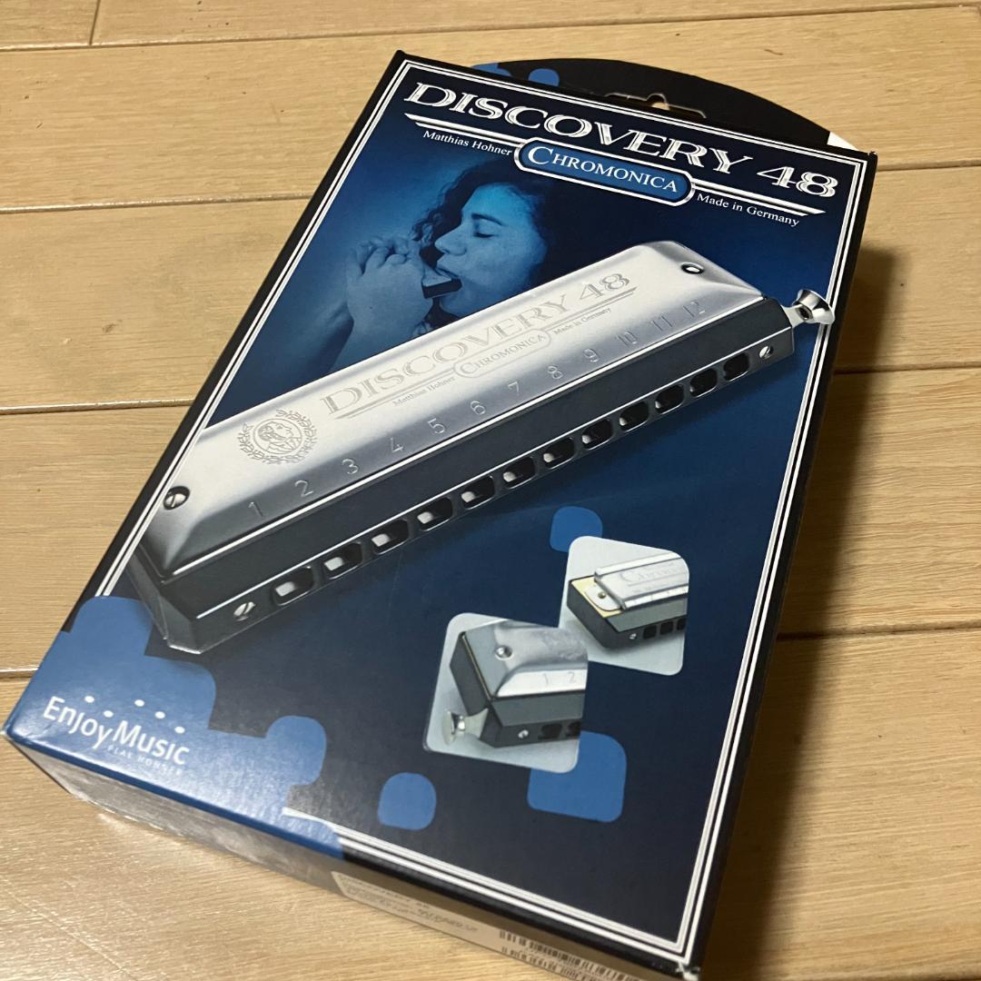 新品★箱にダメージ★HOHNER★ホーナー★Discovery 48ハーモニカ★