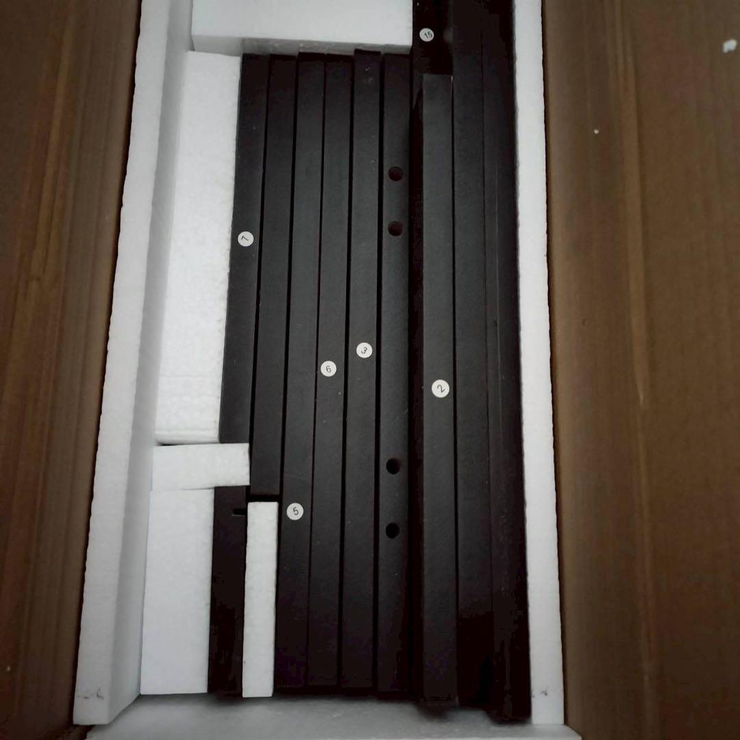 ダイニングテーブル 折りたたみ式 ドロップリーフダイニングテーブル 収納付き 黒