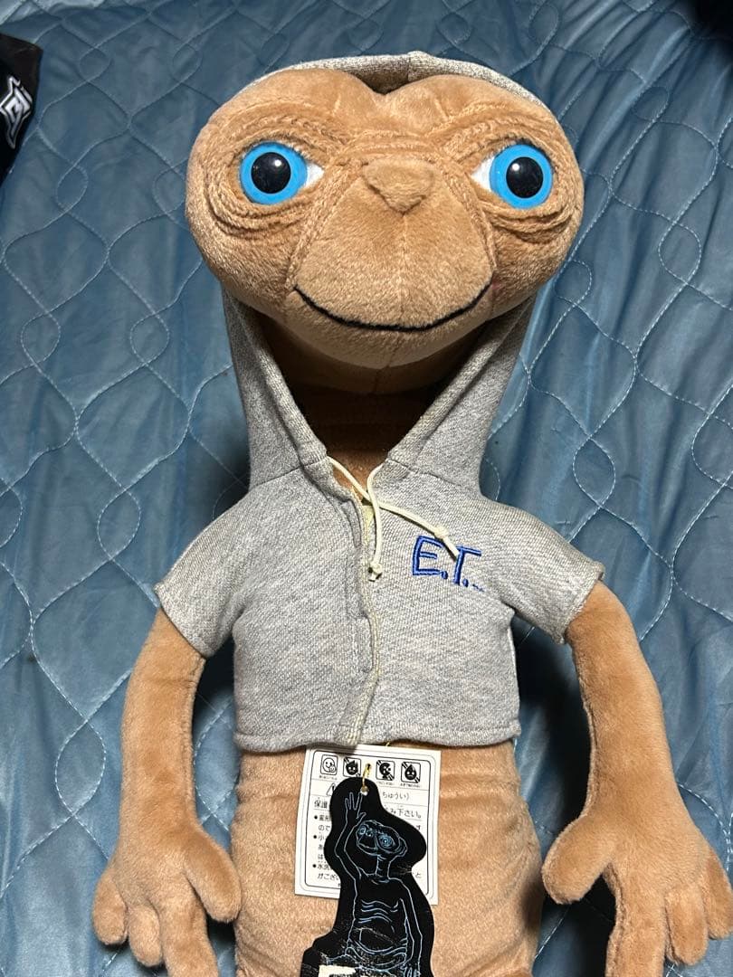 E.T. フード付きぬいぐるみ　USJ ユニバ　激レア　約３５㎝　ET