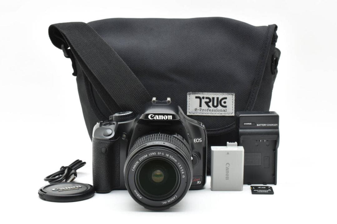 ❤美品❤ ショット数わずか909回✨ Canon Kiss X2 レンズセット 9月10