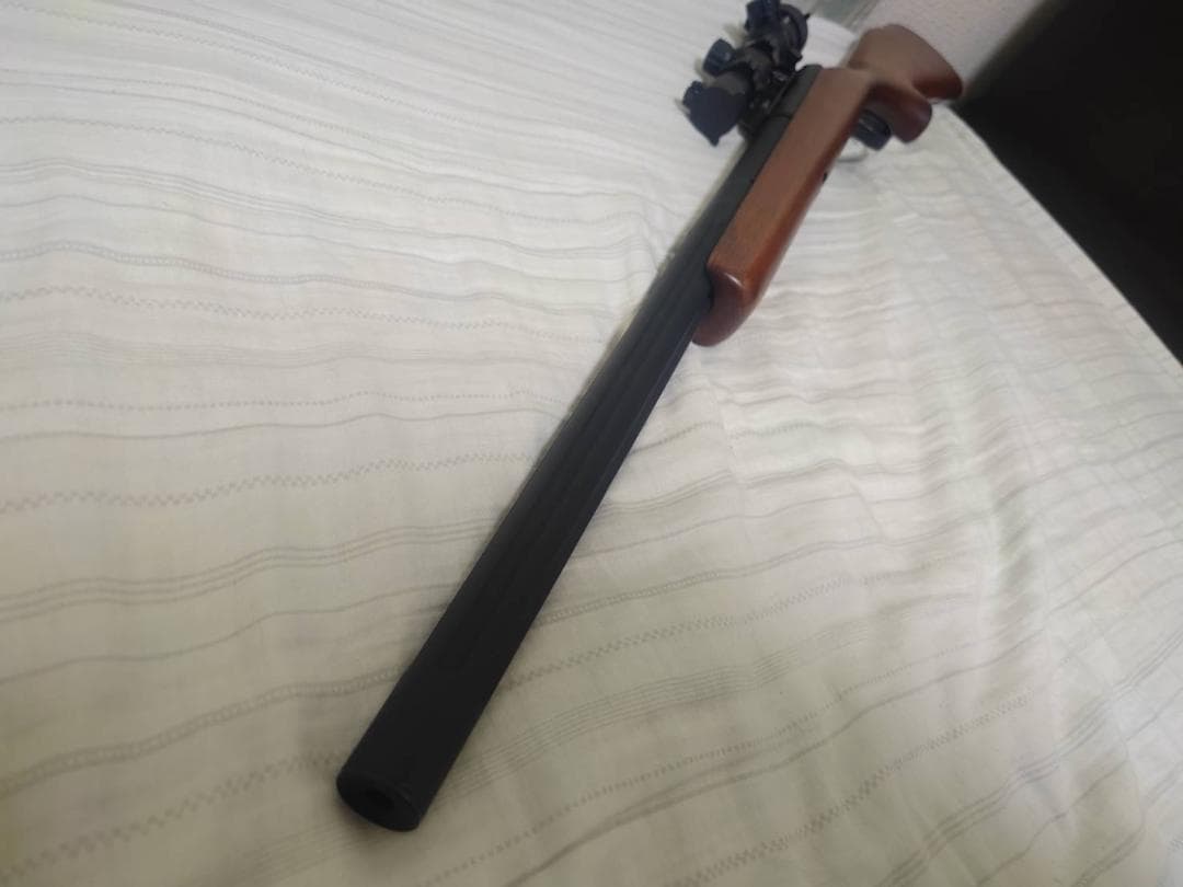 東京マルイ　VSR-10 プロスナイパー ベース フルカスタム。木製ストック等