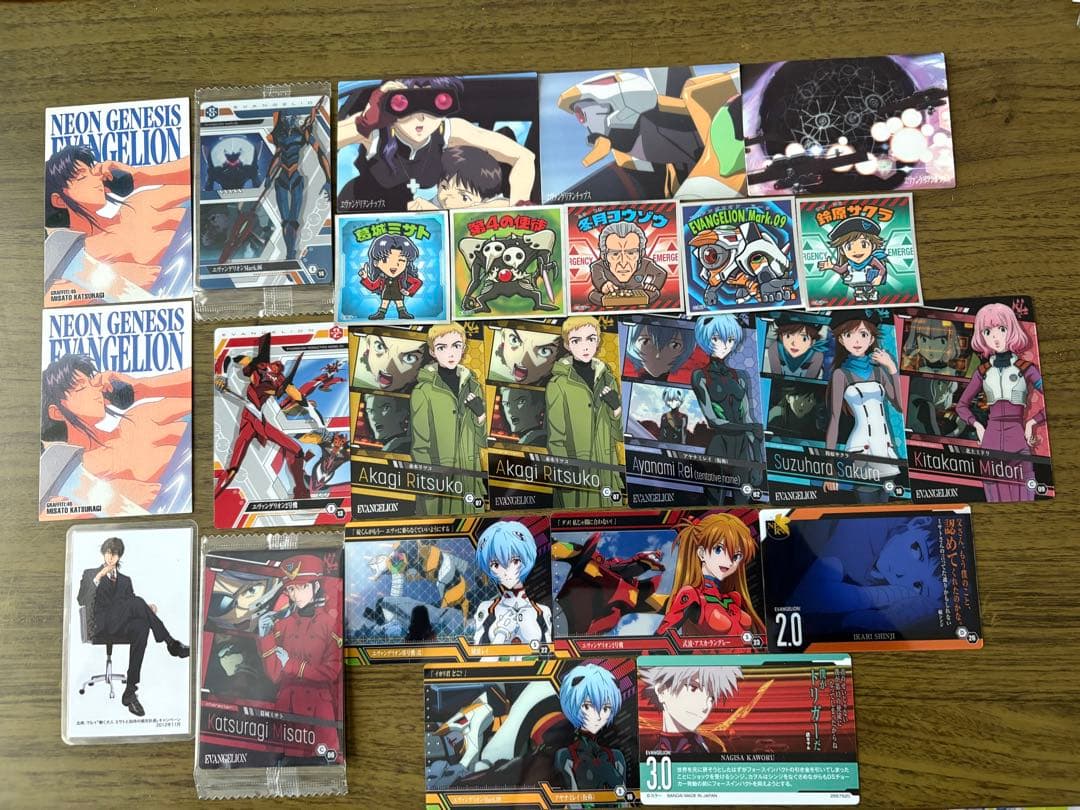 新世紀エヴァンゲリオン カードセット - メルカリ
