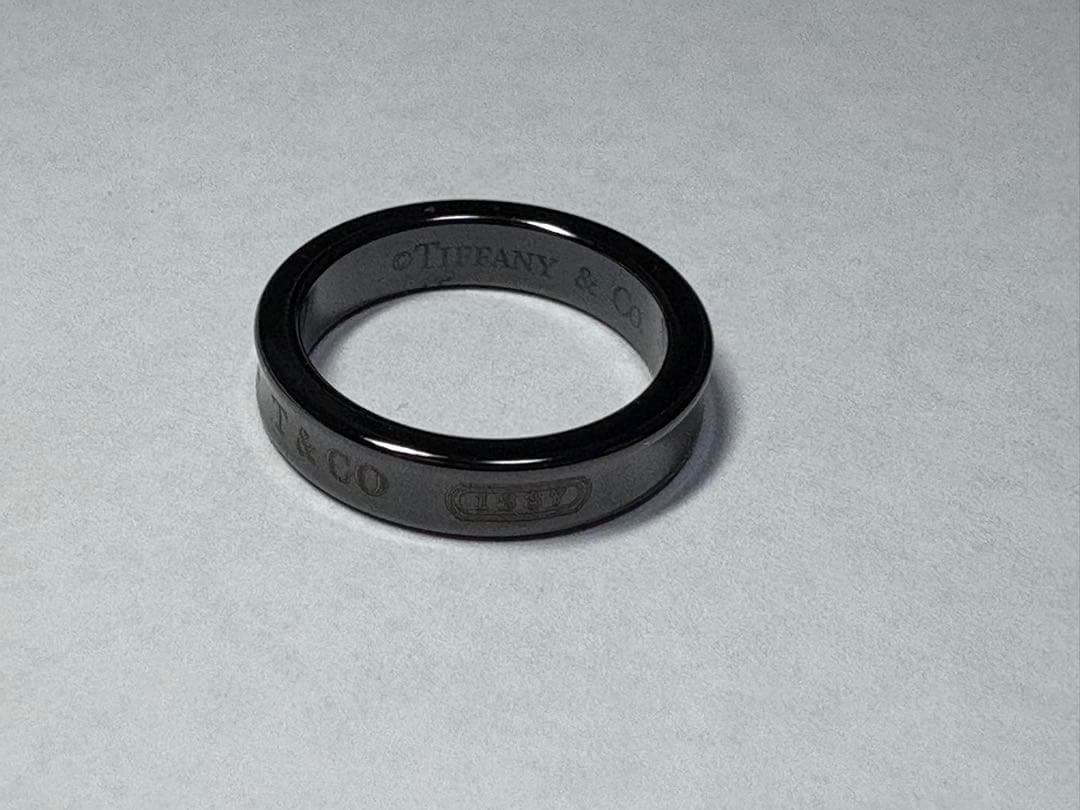 ティファニー　チタン　ナローリング　レディース　約10号