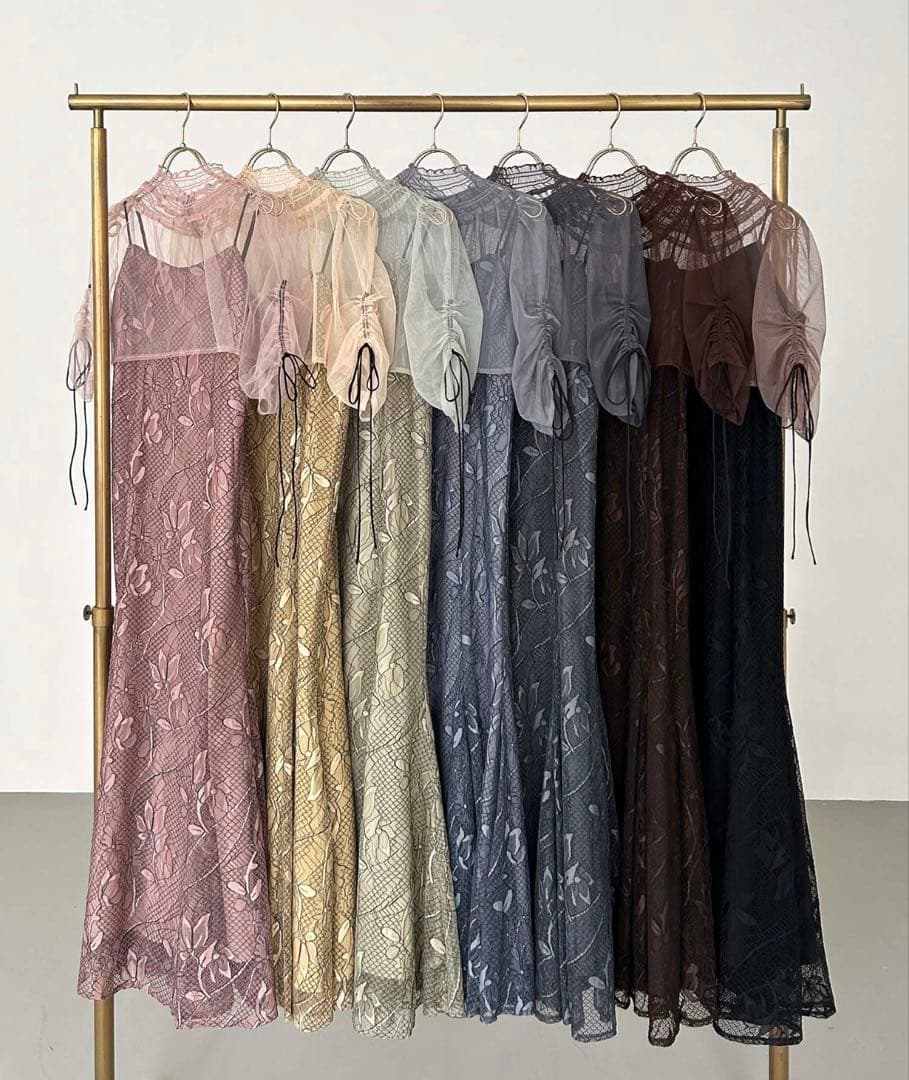 Dorry Doll ブラウスセットフラワーレースドレス