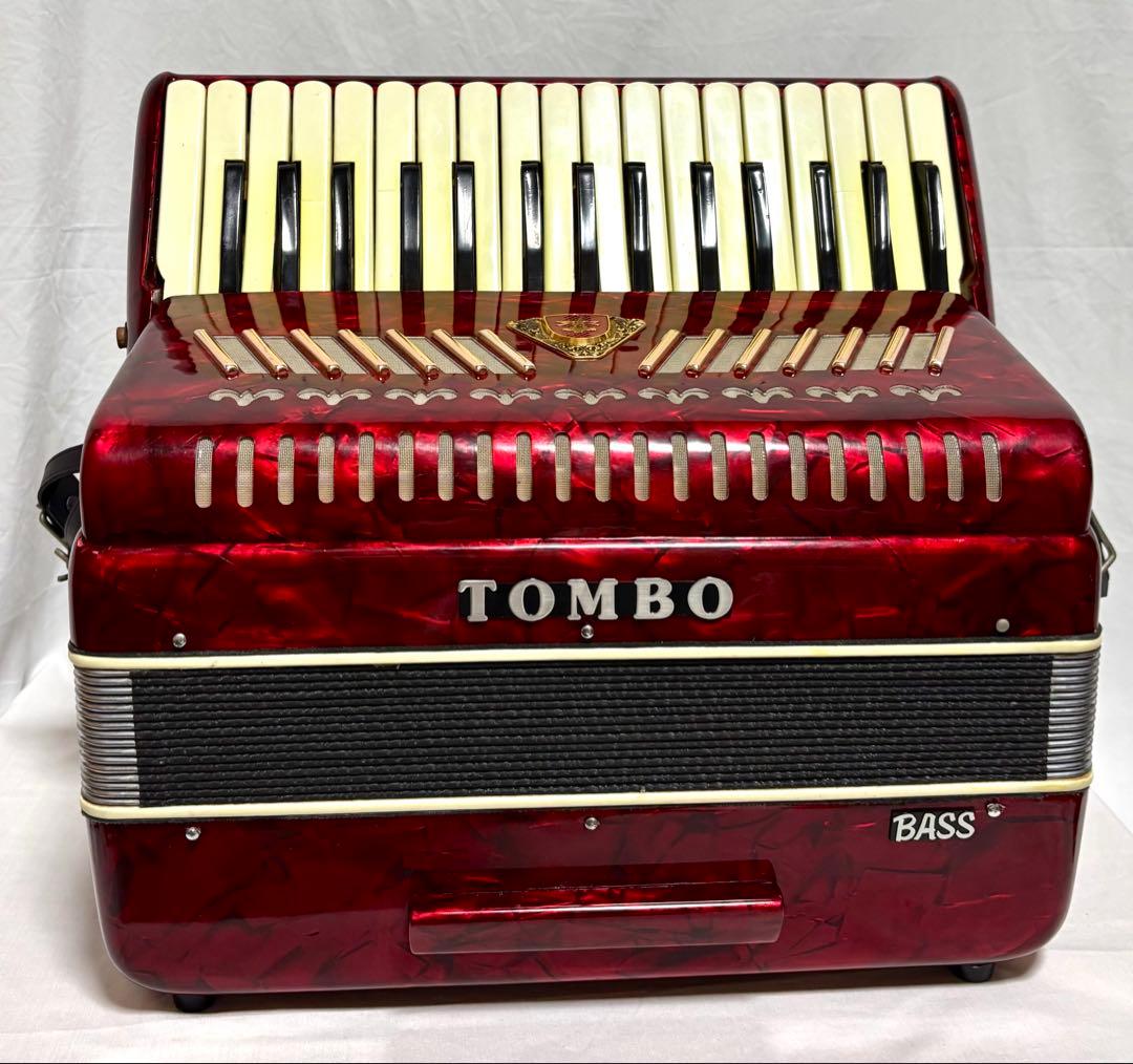 音出し確認済】TOMBO アコーディオン B-323 BASS 32KEYS