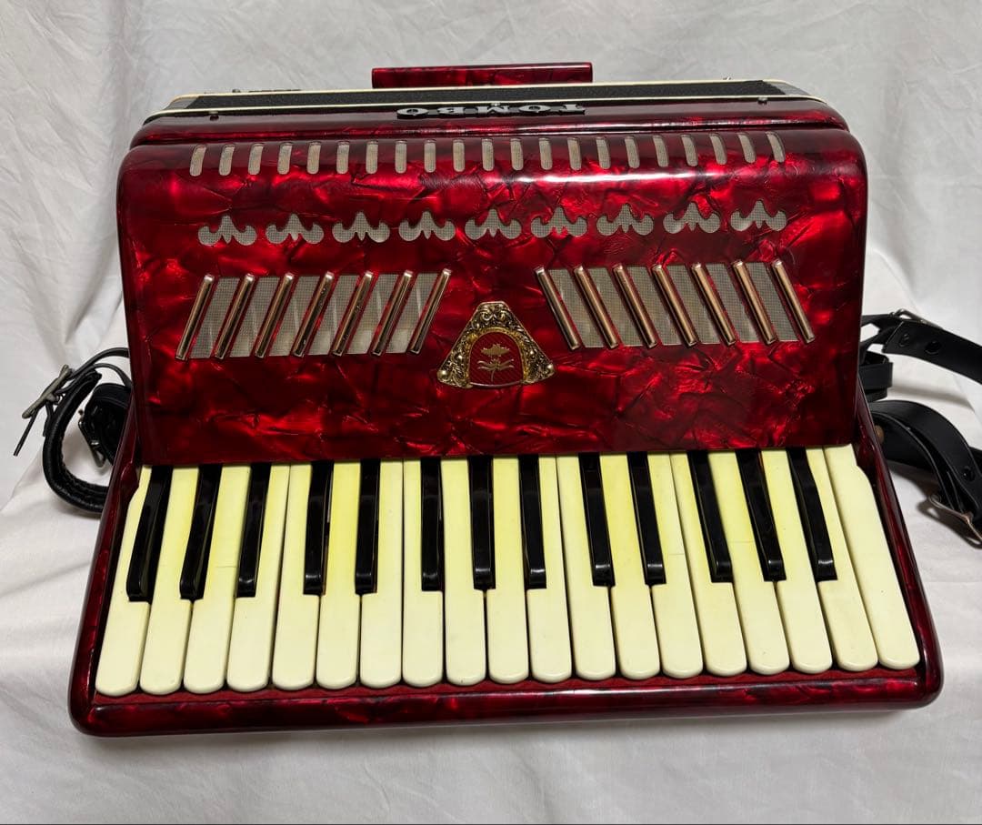 Yahoo!オークション - #5616 音出し確認 TOMBO トンボ アコーディオン