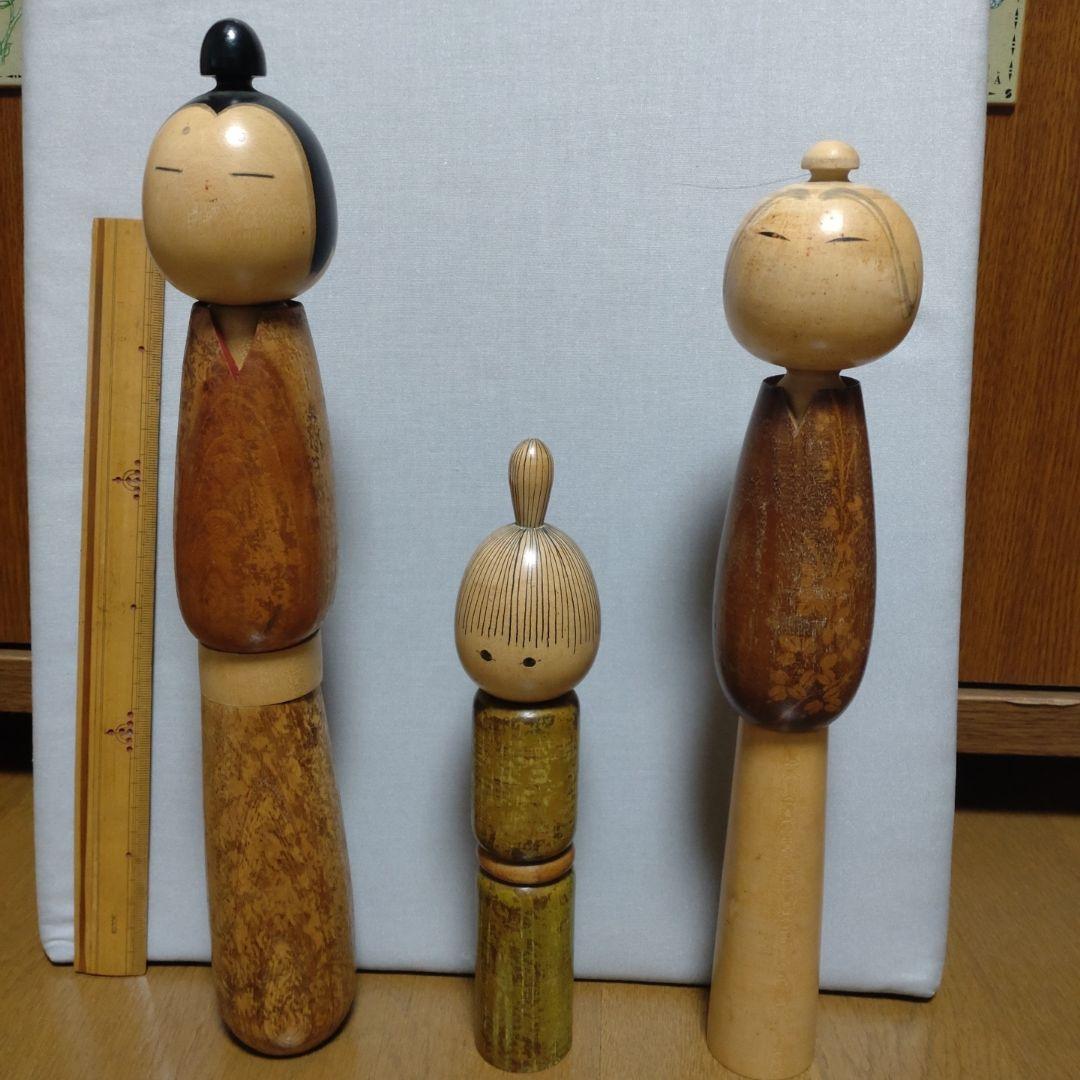 こけし（一雪作）アンティークコレクション