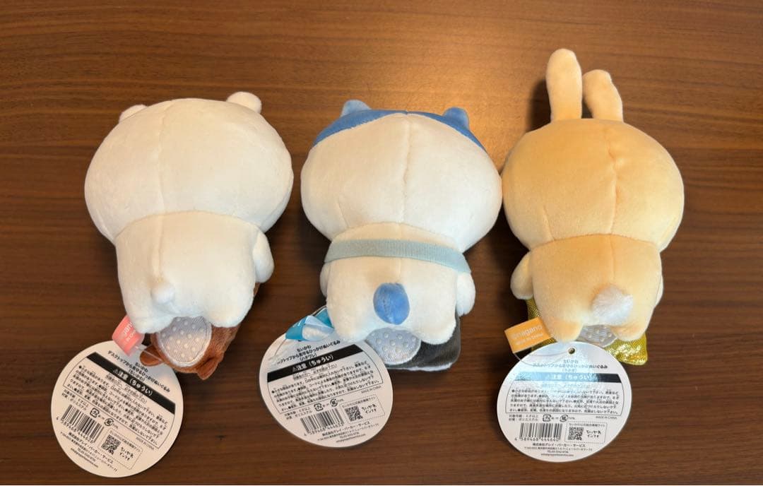 ちいかわ　駅員さんなマスコット　デスクトップマスコットセット