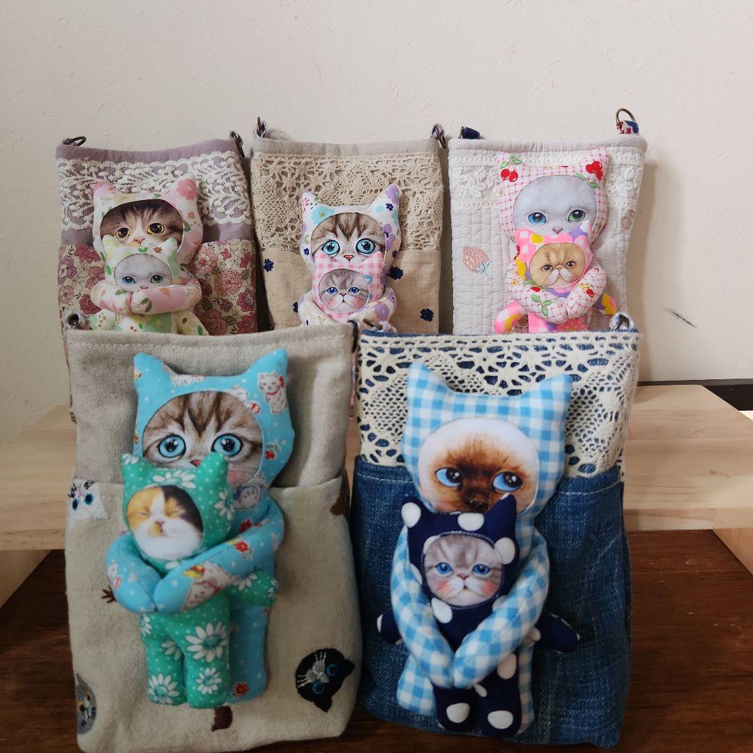 コヤンイサムチョン　着ぐるみにゃんチャーム　ハンドメイド