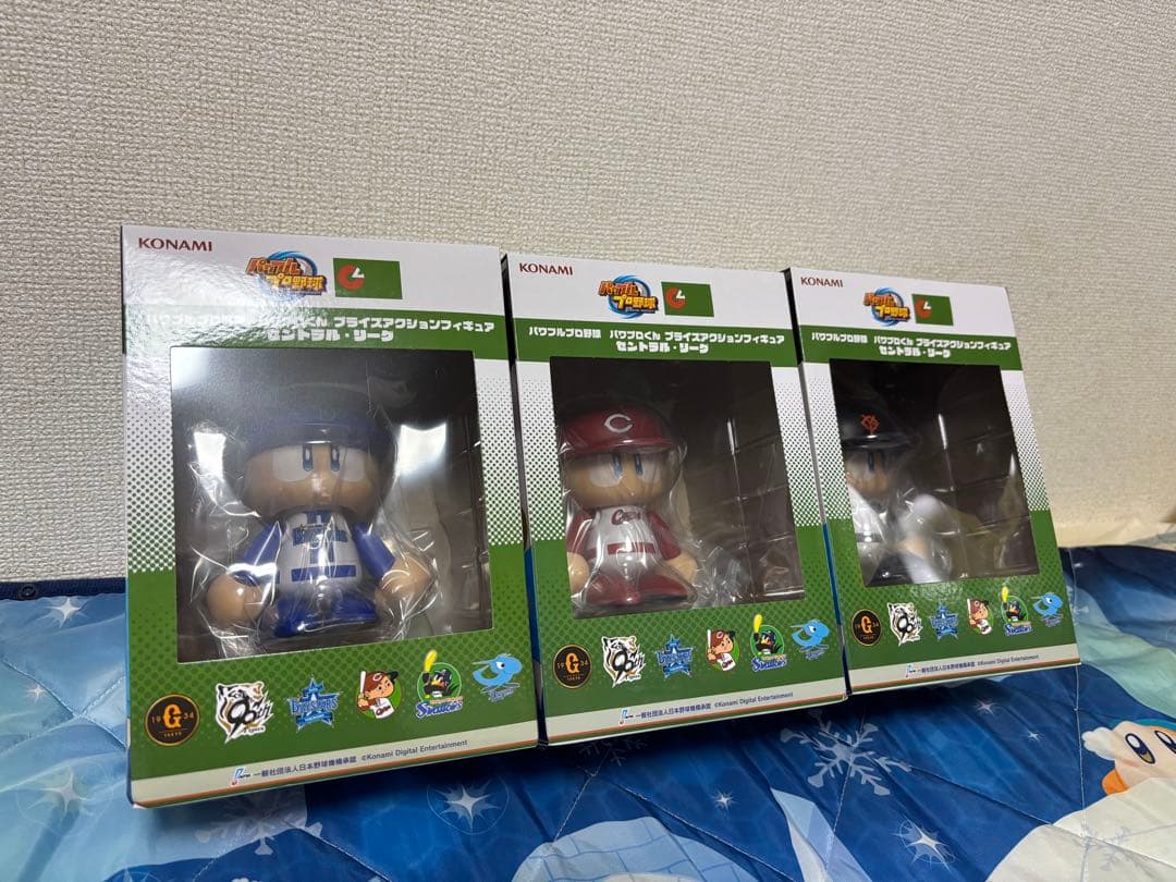 パワフルプロ野球　パワプロくん プライズアクションフィギュア 12球団セット