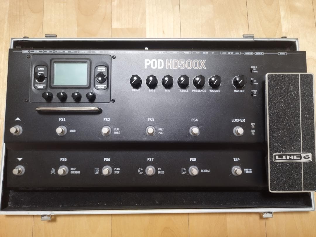 LINE6 POD HD500X マルチエフェクター・アンプシミュレーター 【公式