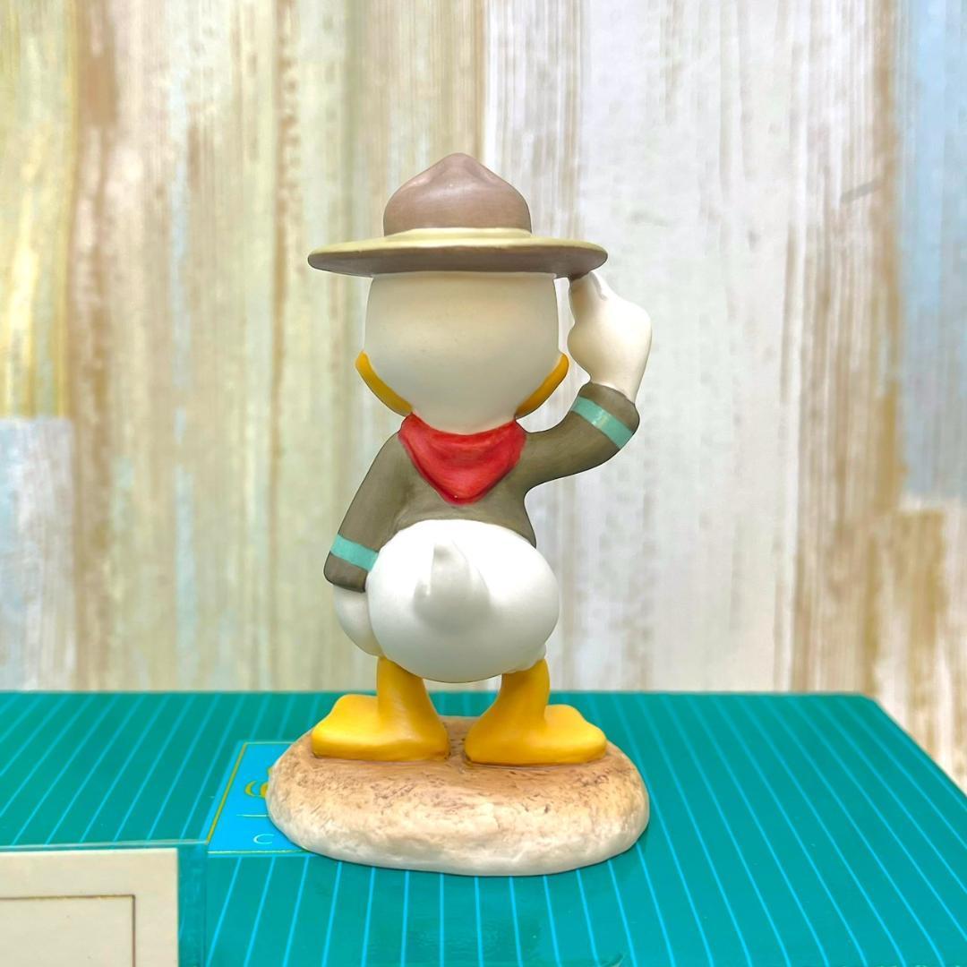 レア★WDCC ドナルドダック ドナルドの少年団長 ボーイスカウト フィギュア