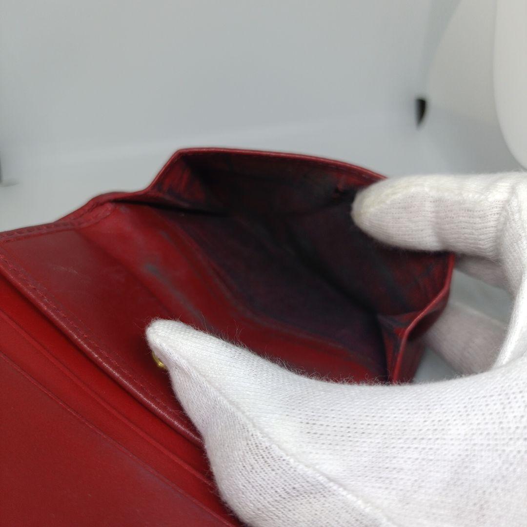 箱あり　プラダ２つ折り財布　PRADA折財布ブラック