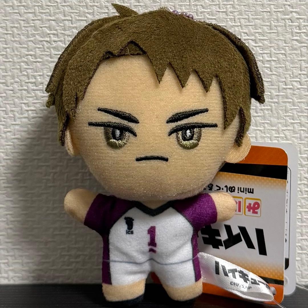 ハイキュー みにコレ ぬいぐるみ マスコット 牛島若利 - メルカリ