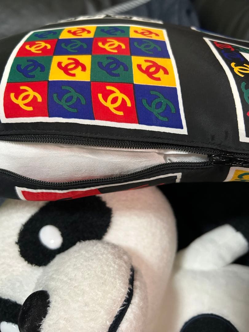 マイロパンダとシャネルクッション　ぬいくあ