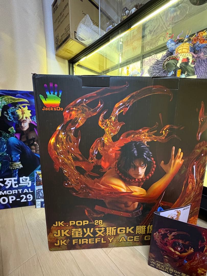 ワンピース　jacksdo スタジオ　マルコ　エース！白ひげは売り切れなります