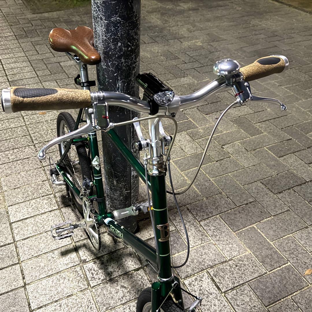 最終価格【美品】ブルーノ BRUNO ミニベロ グリーン460