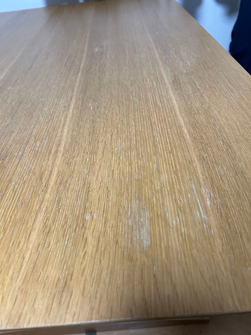 【お値下げ】無印良品 リビングでもダイニングでもつかえる テーブル4 オーク材