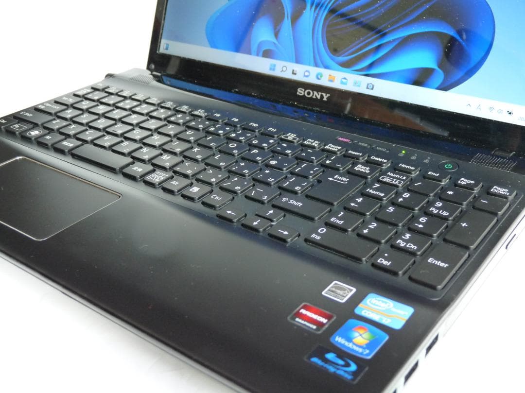 VAIO】爆速i7 SSD128GB+HDD1TB ブラック ノートPC VAIO】SONY 高速i7