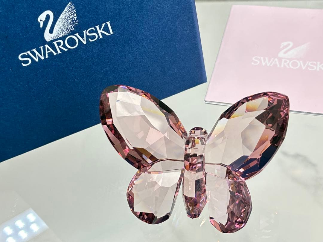 スワロフスキー バタフライ 蝶 置物ピンク スワロフスキー バタフライ 蝶 置物ピンク 楽天市場】ピンク 蝶 置物