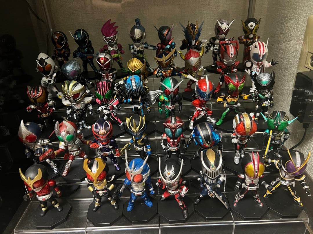 一番くじ平成仮面ライダーデフォルメクス18体セット