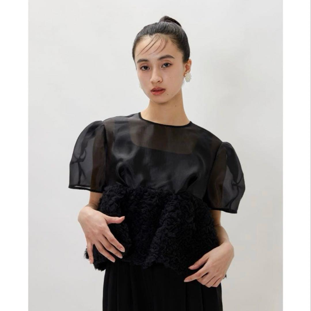 nianaスウェルペプラムセットアップパンツドレス 2点セット