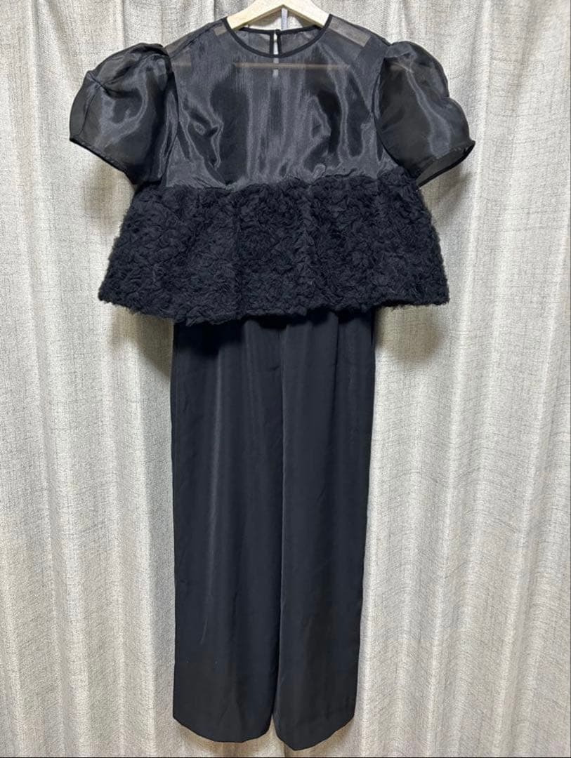 nianaスウェルペプラムセットアップパンツドレス 2点セット