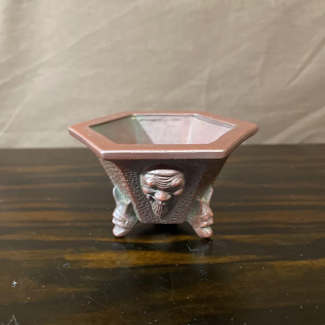 美芸六角盆栽鉢