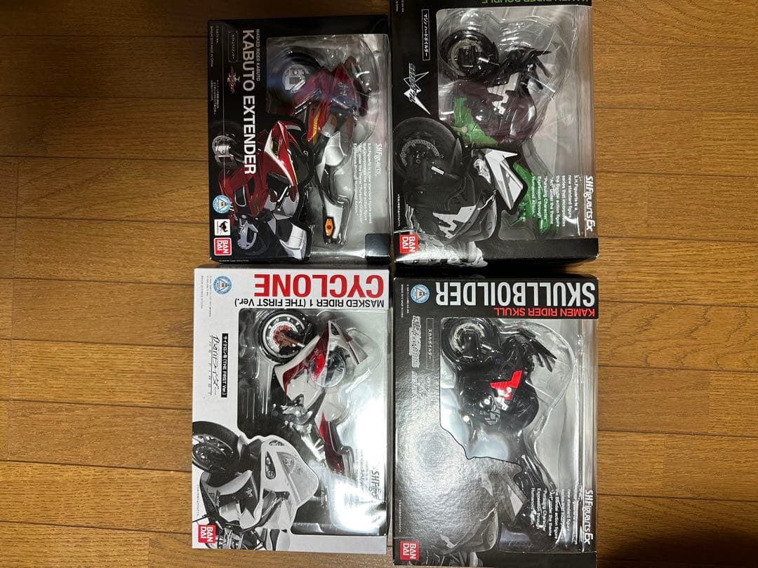 S.H.Figuarts. バイク4セット